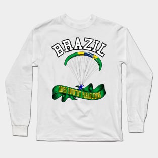 Brazil Paragliding | 2 Sided Long Sleeve T-Shirt